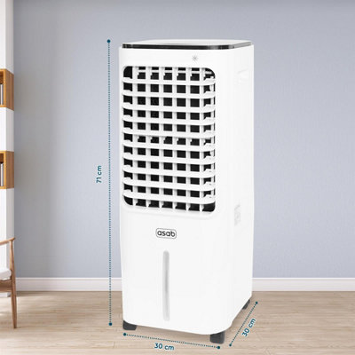 Portable 3-in-1 12L Air Cooler With Remote Control