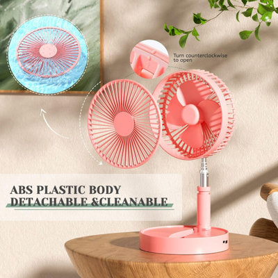 Portable 4-Speed Variable Speed Tower Fan with remote control,8-Inch ...