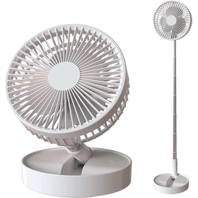 Portable 4-Speed Variable Speed Tower Fan with remote control,8-Inch ...