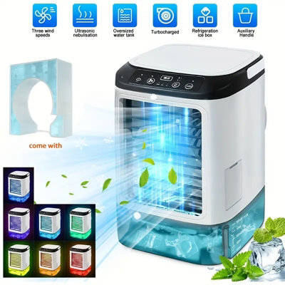 Portable Air Conditioners, 30.43oz Evaporative Mini Air Conditioner ...