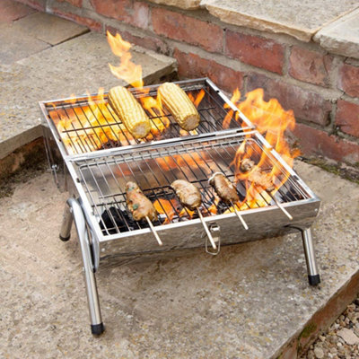 Portable and Compact Barbecue Grill For Camping, Picnic, Garden Or ...