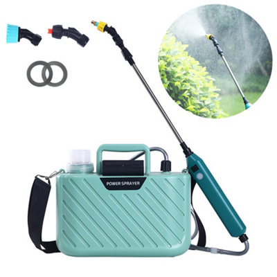 Portable Battery-Powered Garden Sprayer: 1.32 Gallon, USB Rechargeable ...