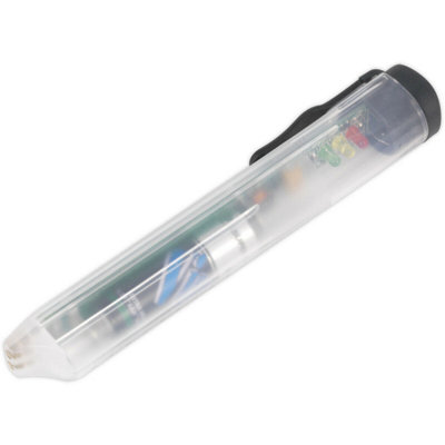 Portable Brake Fluid Electrolyte Tester with LED Display for Accurate Readings