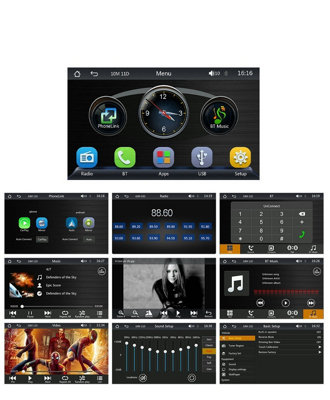Portable Car Bluetooth MP5 Player HD Large Screen