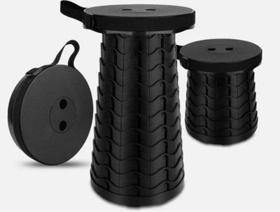 Portable Chair Folding Stool Retractable Telescopic Camping Stools ...
