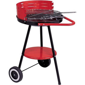 Portable Charcoal Barbecue with Wheels