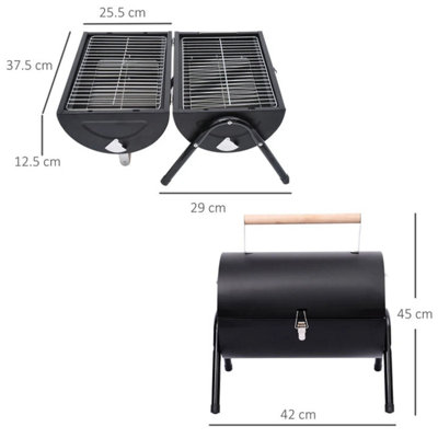 Portable Charcoal BBQ Grill / Out Door BBQ Set - 3