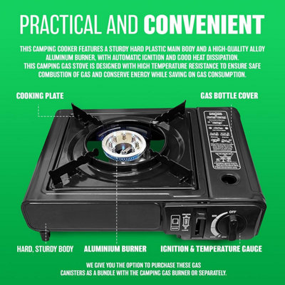 Portable Cooker Stove Camping Hiking Bbq Party Outdoor New - 6