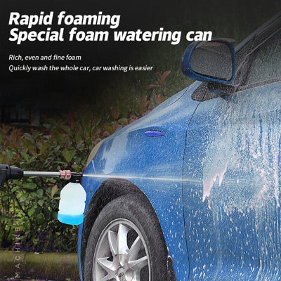 Portable Cordless Car High Pressure Washer Jet Water Wash Cleaner Gun+2 ...