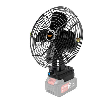 Portable Cordless Work Fan, 8-Inch Low Noise High Airflow, Makita 18V ...