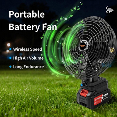 DESIGN VENTILATOR MET USB-AANSLUITING - ZWART MET HANDGREEP