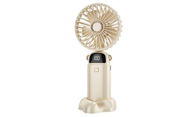 Portable Digital Display Handheld Fan