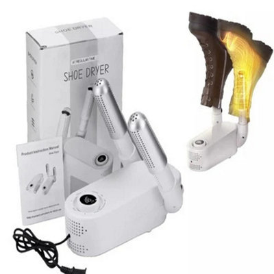 Portable Electric Heat Shoes Boot Dryer Sanitize Shoe Warmer Footwear ...
