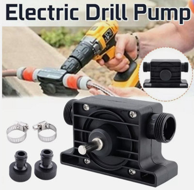 Portable Electric Powered Drill Pump Oil Fluid Water Transfer Pumps ...