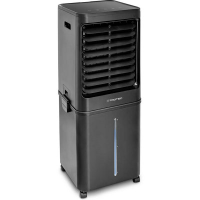 Portable Evaporative Air Cooler Fan 4 Speeds Remote Control PAE 80 Black