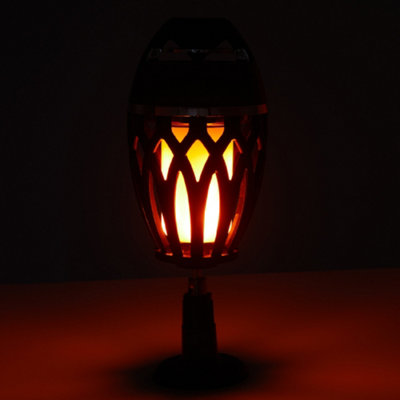 Portable Flame Lamp Speaker with Dual Mounting Modes and Long-lasting Battery Life