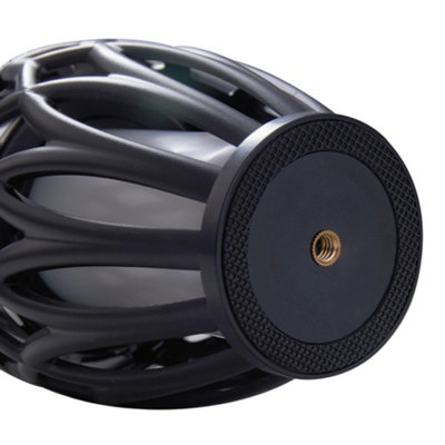 Portable Flame Lamp Speaker with Dual Mounting Modes and Long-lasting Battery Life
