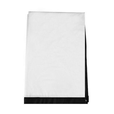 Portable Foldable 60-inch White Projector Screen,16:9,Non-Crease Design