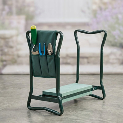 Portable Garden Kneeler Foam Kneeling Stool Folding Garden Seat with ...