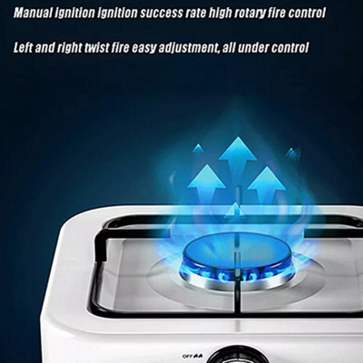 Portable Gas Stove 3 Burner Desktop Cooker Cooktop LPG Outdoor Camping ...