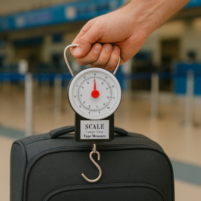 Portable Handheld Travel Luggage Weighing Scale with Hook Compact ...