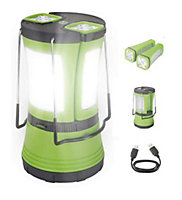 Portable LED Camping Lantern Detachable Torches USB Rechargeable Tent Light Lamp