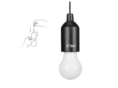 Portable LED Pull Light with Adjustable Cord 60 Lumens Cool White ...