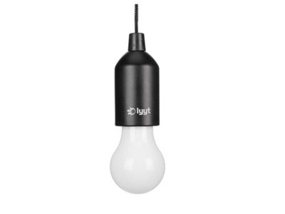 Portable LED Pull Light with Adjustable Cord 60 Lumens Cool White ...