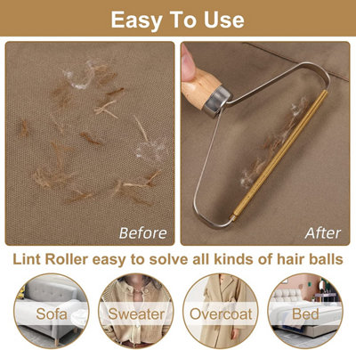 Lint ball clearance remover