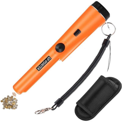 Portable Metal Detector IP66 Waterproof Metal Pointer with Built in LED ...