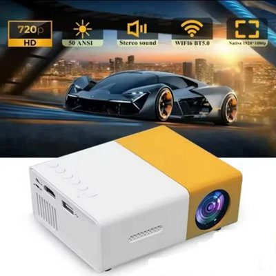 Portable Mini Projector for Phone Home Video