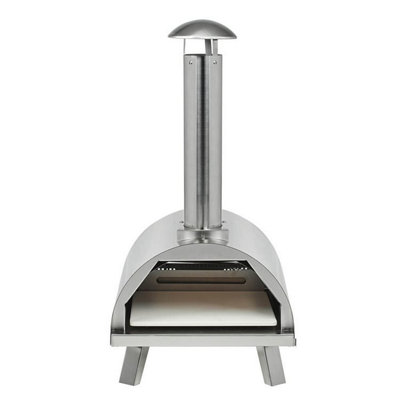 Portable Multi Fuel Pizza Oven - Stainless Steel - 3