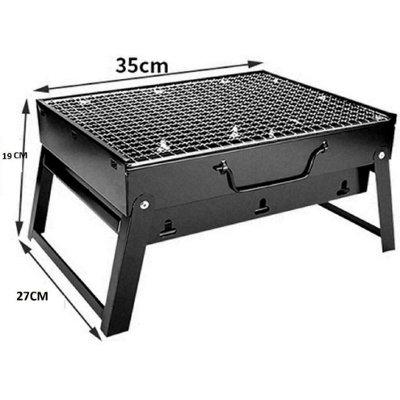 Portable Outdoor Folding Charcoal Tabletop BBQ Grill DIY at B Q