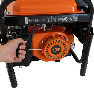 Portable Petrol Generator 3300W 7HP - 6