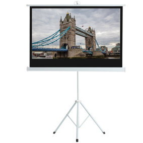 Portable Projector Screen with Tripod Stand 72 Inch 16:9