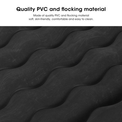 Portable PVC Flocking Inflatable Air Mattress for Comfortable Car and ...