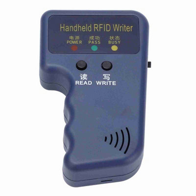 Portable RFID ID Card Copier with 6 Writable Tags and 6 Duplicated Cards