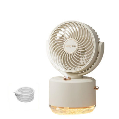 Portable Table Fans 3 Speeds Air Circulator Fan Low Noise Quiet Desk ...
