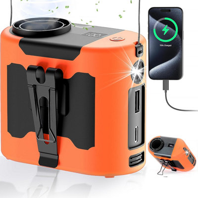 Portable Waist Fan, 1000mAh, 5 Speeds, 30H Runtime, Wearable for ...