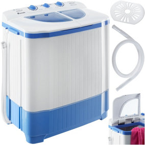Portable washing machine 4.5 kg laundry tumbler 3.5 kg - white