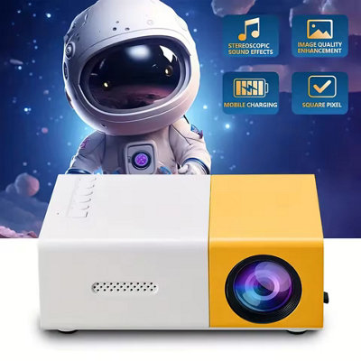 Portable Wired Projector Mobile Phone LED Mini Home Video Equipment ...
