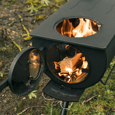 Diy portable 2025 wood stove