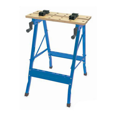 Portable Workbench Max 100kg Includes 2 560mm x 110mm Worktops Foldable