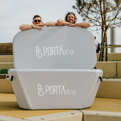 PortaPlunge TWIN 2 Person Cold Plunge Pool by PortaSauna