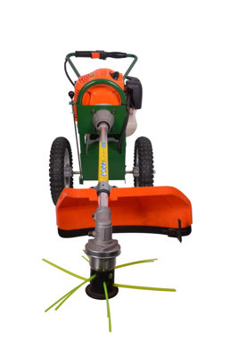 Portek Rufcut Wheeled Grass Trimmer