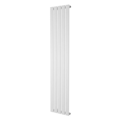 Porter White Single Vertical Flat Panel Radiator - 1600x340mm