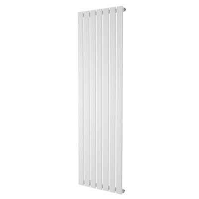 Porter White Single Vertical Flat Panel Radiator - 1600x475mm