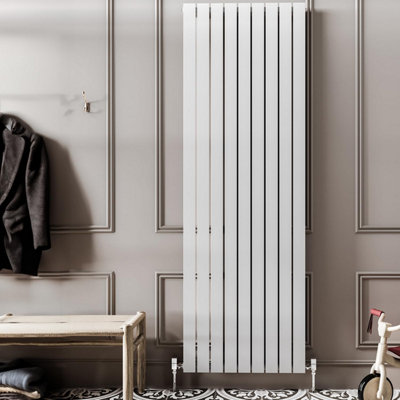 Porter White Single Vertical Flat Panel Radiator - 1800x610mm