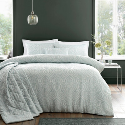 Portfolio Home Montpellier Soft Easy Care Bed Linen Bedding Duvet Cover Quilt Set With Pillow Cases