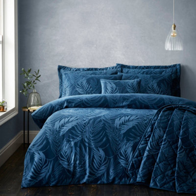 Portfolio Home Woburn Botanical Leaf Soft Easy Care Bed Linen Bedding Duvet Cover Quilt Set With Pillow Cases
